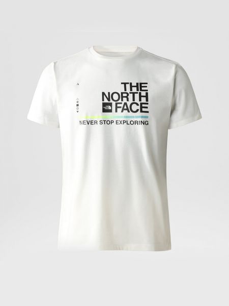 Футболка The North Face FOUNDATION GRAPHIC TEE White (NF0A55EFQ4C1) NF0A55EFQ4C1SH фото