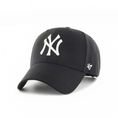 Кепка (mvp) 47 Brand MLB NEW YORK YANKEES black (MVPSP17WBP-BK) MVPSP17WBP-BK фото