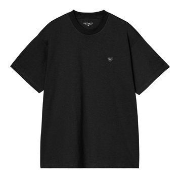 Футболка Carhartt WIP S/S SMALL HEART T-SHIRT black / black I037116.00EXX фото