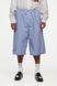 Шорти SSSTUFFF LOGO BERMUDA SHORTS blue stripes SS26-PNT08-X1 фото 4