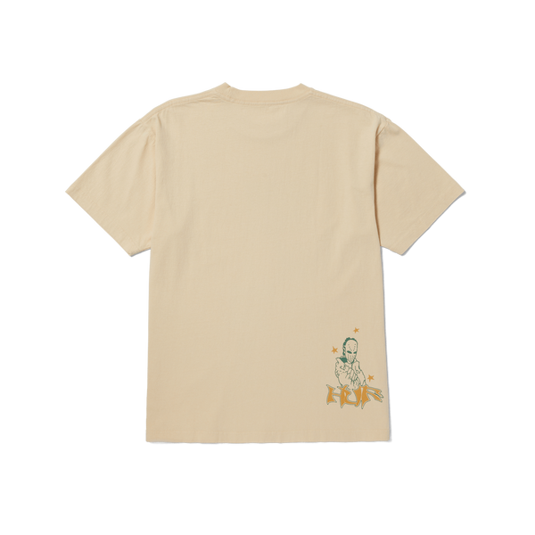 Футболка HUF ZINE WASHED TEE wheat TS02172-wheat фото