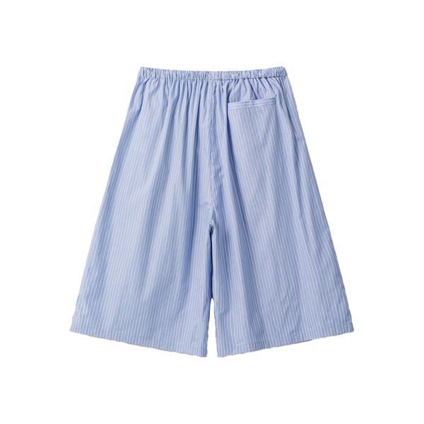 Шорти SSSTUFFF LOGO BERMUDA SHORTS blue stripes SS26-PNT08-X1 фото