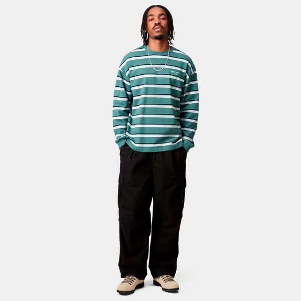 Штани Carhartt WIP COLE CARGO PANT black garment dyed I035565.89GD фото