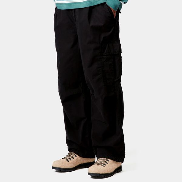 Штани Carhartt WIP COLE CARGO PANT black garment dyed I035565.89GD фото