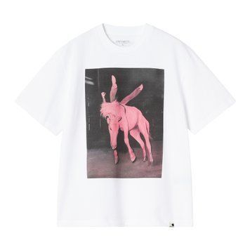Футболка жіноча Carhartt WIP W S/S SEAN HAMILTON T-SHIRT white I036393.02XX фото