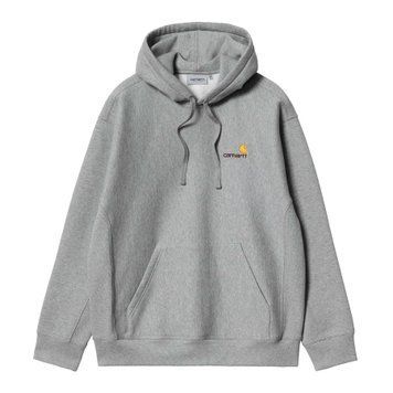 Худі Carhartt WIP HOODED AMERICAN SCRIPT SWEAT grey heather I028279.V6XX фото