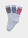 Шкарпетки (комплект) Vans CLASSIC CHECK CREW SOCKS білий VN000F0WWHT1 фото 1