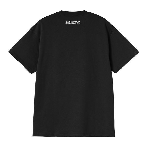 Футболка Carhartt WIP S/S SEAN HAMILTON 02 T-SHIRT black I036269.89XX фото