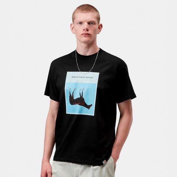 Футболка Carhartt WIP S/S SEAN HAMILTON 02 T-SHIRT black I036269.89XX фото
