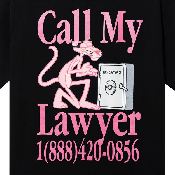 Футболка Market PINK PANTHER CALL MY LAWYER T- black 399001787-0001 фото