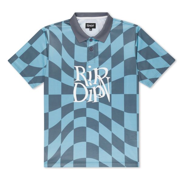 Футболка Ripndip QUANTUM GROOVE SOCCER JERSEY Slate RNDSUM24105 фото