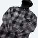 Куртка DGK MONTEREY FLANNEL SHACKET black gray cjh-1068-004 фото 5