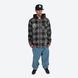 Куртка DGK MONTEREY FLANNEL SHACKET black gray cjh-1068-004 фото 9