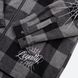 Куртка DGK MONTEREY FLANNEL SHACKET black gray cjh-1068-004 фото 6