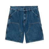 Шорти Carhartt WIP DOUBLE KNEE SHORT Blue stone washed I034867.0106 фото