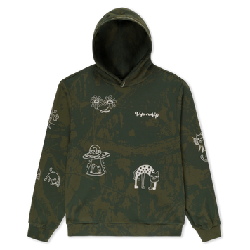 Худі Ripndip BLONDED HOODIE forest camo RNDFALL26110 фото