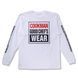 Лонгслів Cookman LONG SLEEVE T-SHIRTS vision logo white 161-53167-10 фото 2