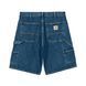 Шорти Carhartt WIP DOUBLE KNEE SHORT Blue stone washed I034867.0106 фото 2