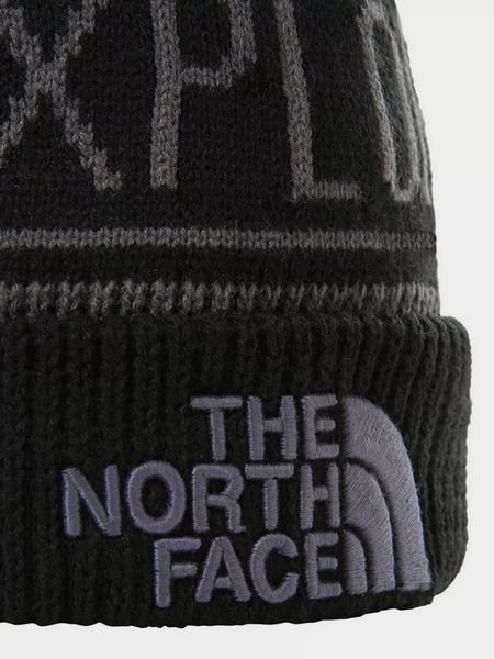Шапка The North Face Retro Tnf Pom Beanie Grey 2000000529363 фото
