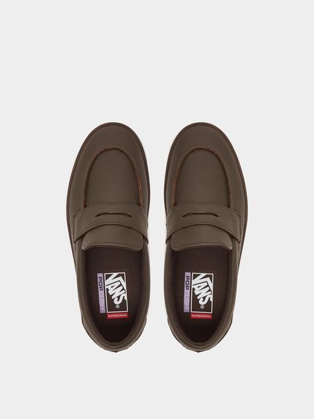 Лофери Vans Skate Loafer brown VN000VAQFSB1 фото