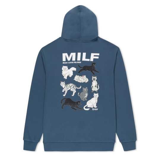 Придбати Худі RipNDip MAN I LOVE FELINES HOODIE Storm Blue в Україні
