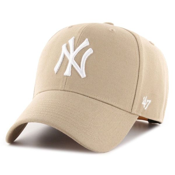 Кепка 47 Brand Yankees Yankees B-Mvpsp17Wbp-Kh Khaki 2000000505404 фото