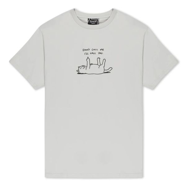 Футболка Ripndip DON’T CALL ME TEE Grey RNDSUM24151 фото