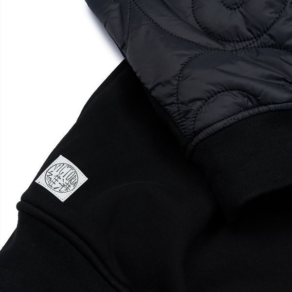 Реглан Victoria HK YY QUILTED HALFZIP SWEATSHIRT black 2622004-BLAC фото