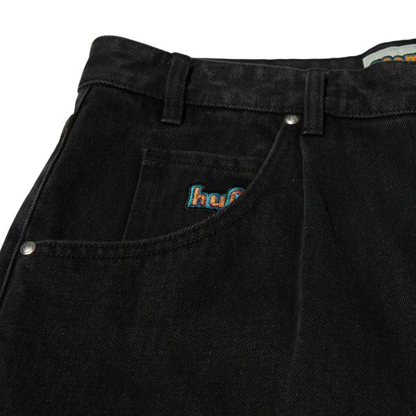 Шорти HUF CROMER SHORT washed black PT00317-wablk фото