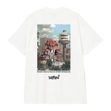 Футболка Carhartt WIP S/S WIPTOPIA T-SHIRT white I035492.02XX фото