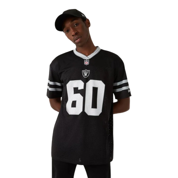Футболка New Era NOS NFL MESH TEE LASRAI BLKWH black 60416769-NE фото