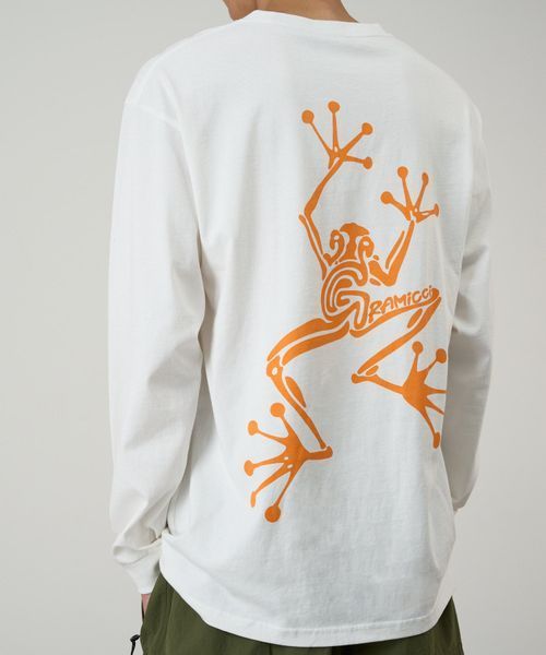 Лонгслів Gramicci STICKY HANDS L/S TEE white (G6SU-T108-WHTE) G6SU-T108-WHTE фото