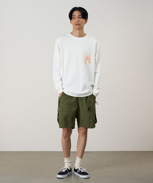 Лонгслів Gramicci STICKY HANDS L/S TEE white (G6SU-T108-WHTE) G6SU-T108-WHTE фото