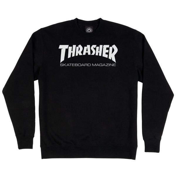 Світшот Thrasher Skate Mag Crew Black Thrasher_Skate_Mag_Crew_Blackk фото