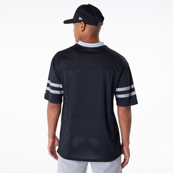 Футболка New Era NOS NFL MESH TEE LASRAI BLKWH black 60416769-NE фото