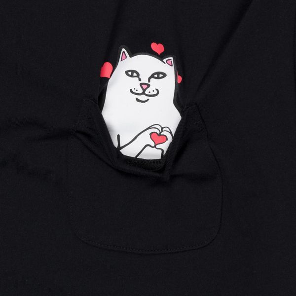 Футболка Ripndip NERMAL LOVES CROPPED BABY POCK Black RNDWOM72 фото