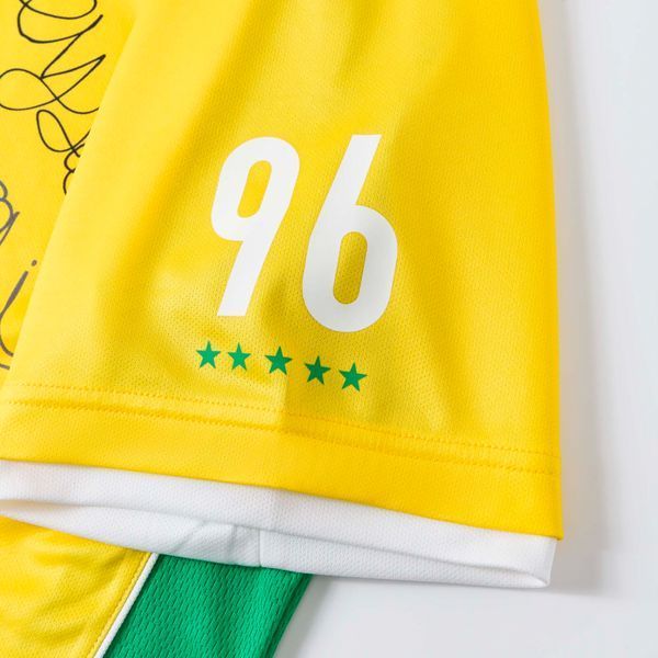 Футболка SSSTUFFF NOT BRAZIL FOOTBALL Yellow SSS-Jepinio-TEE01 фото