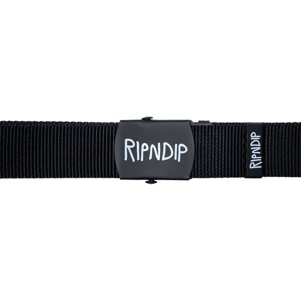 Ремінь Ripndip LOGO WEB BELT Black RND4799 фото