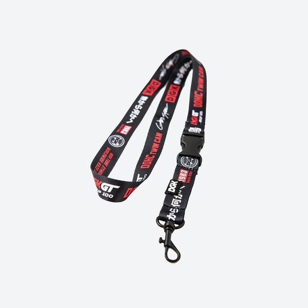 Ремінець З Карабіном DGK SAKURA LANYARD black alan-142 фото