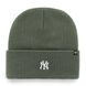 Шапка 47 Brand MLB NY YANKEES BASE RUNNER green B-BRNCK17ACE-MS фото 1