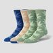 Шкарпетки (комплект) HUF HUF SET 3 PACK PL SOCK mint/blue/wheat SK00738-mtbwt фото 2