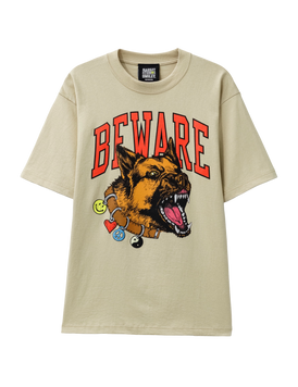 Футболка Market SMILEY BEWARE MY COLLAR T-SHIRT natural 26Q2-SS0645-00598 фото