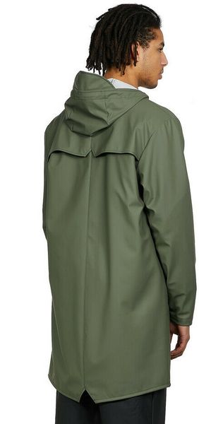 Унісекс Куртка Rains Long Jacket Olive 2000000508917 фото