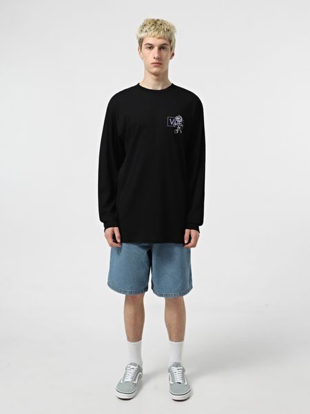 Лонгслів Vans TRY HARD L/S BLACK VN000M65BLK1 фото