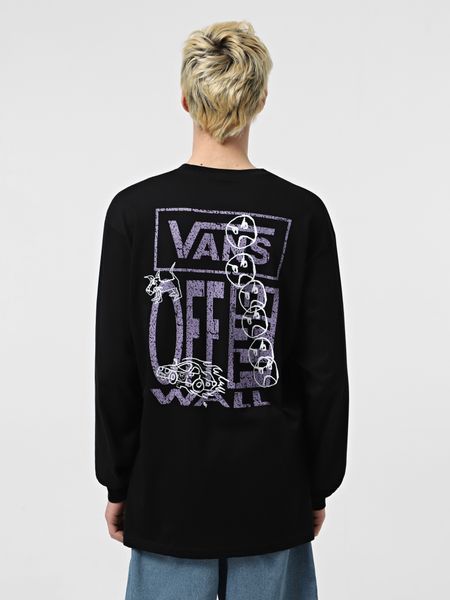 Лонгслів Vans TRY HARD L/S BLACK VN000M65BLK1 фото