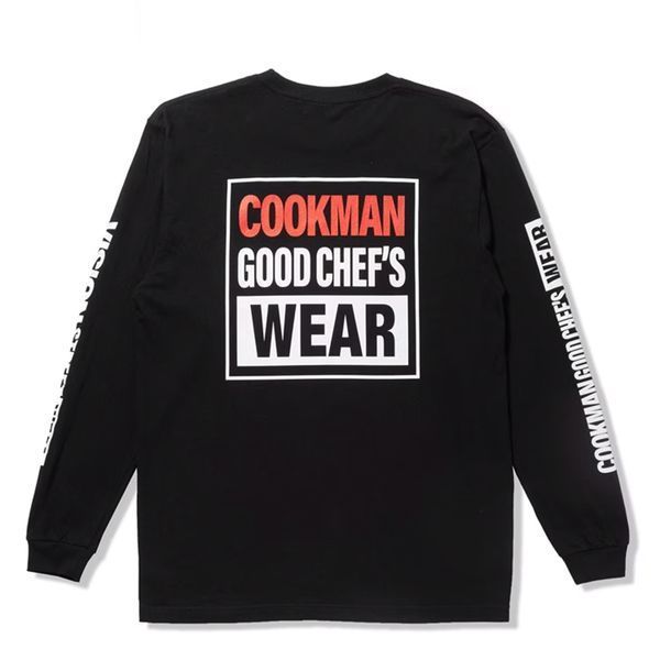 Лонгслів Cookman LONG SLEEVE T-SHIRTS vision logo black 161-53167-18 фото
