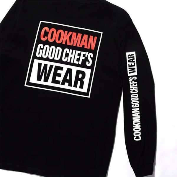 Лонгслів Cookman LONG SLEEVE T-SHIRTS vision logo black 161-53167-18 фото