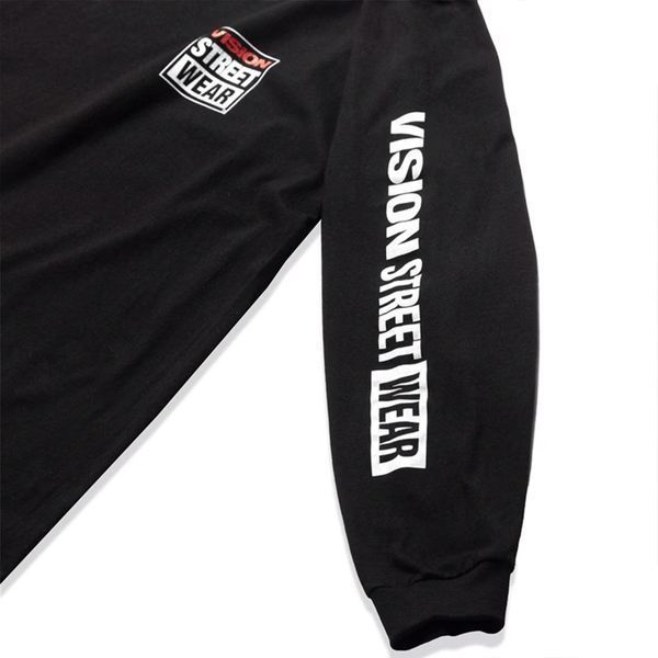 Лонгслів Cookman LONG SLEEVE T-SHIRTS vision logo black 161-53167-18 фото