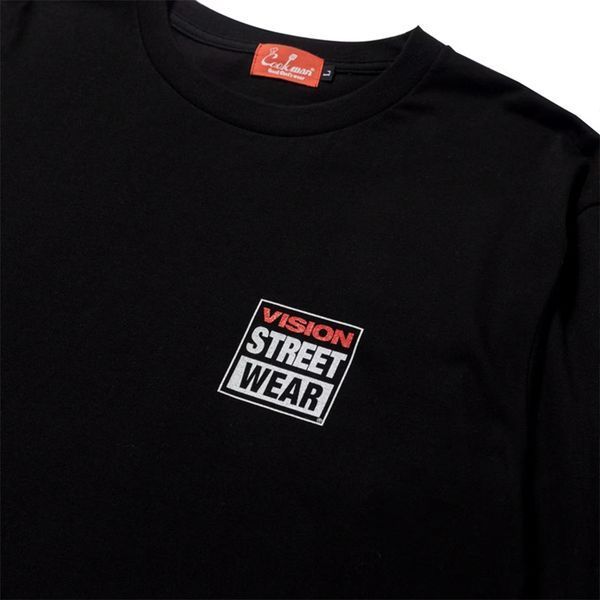 Лонгслів Cookman LONG SLEEVE T-SHIRTS vision logo black 161-53167-18 фото