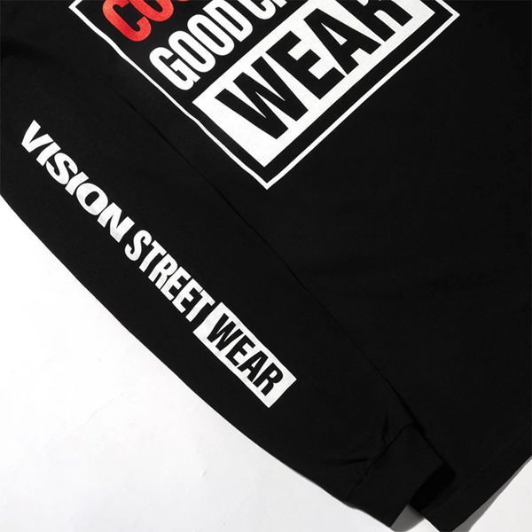 Лонгслів Cookman LONG SLEEVE T-SHIRTS vision logo black 161-53167-18 фото